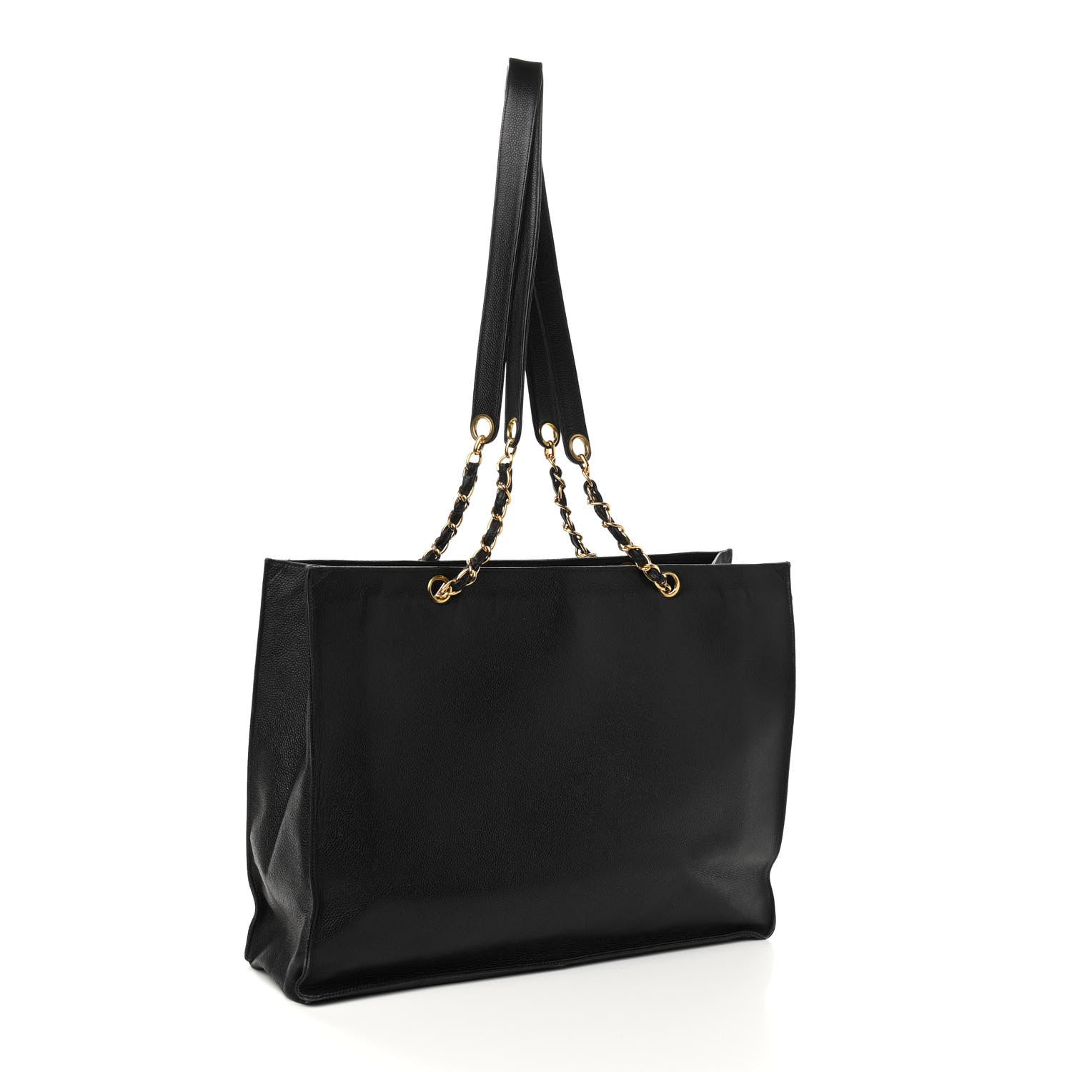 Chanel Caviar CC Tote Black 2 of 14