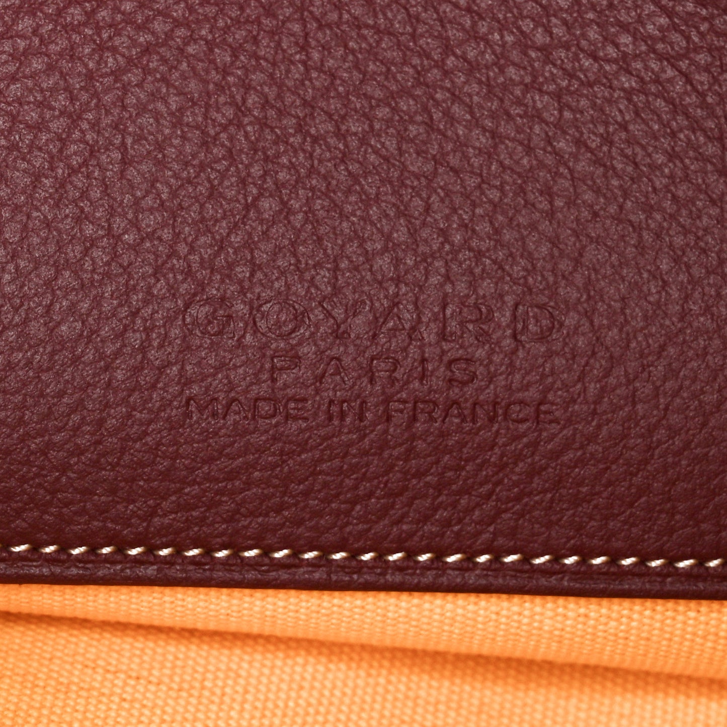 Goyardine Senat Pochette PM Burgundy