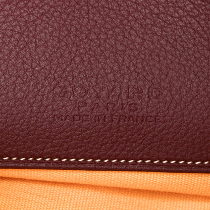 Goyard Goyardine Senat Pochette PM Burgundy 6 of 8