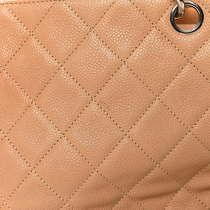 Chanel Caviar Quilted Petit Timeless Tote PTT Beige 14 of 15