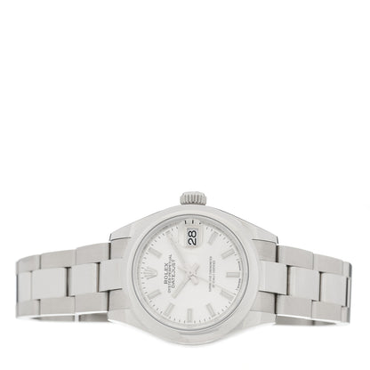 Rolex Stainless Steel 28mm Oyster Perpetual Datejust Watch Silver 279160 2 of 5