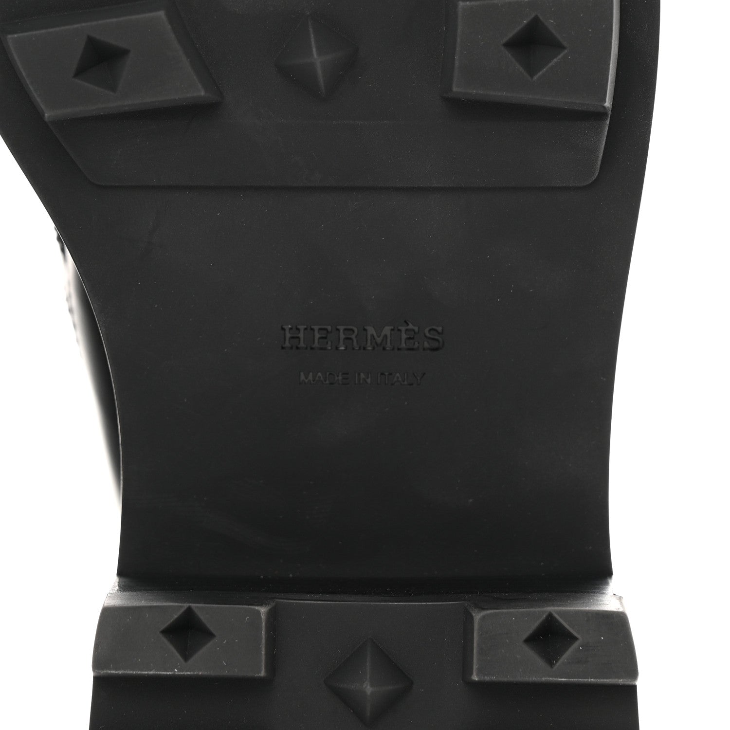 Hermes Glossed Calfskin Funk Ankle Boots 36.5 Black 6 of 9