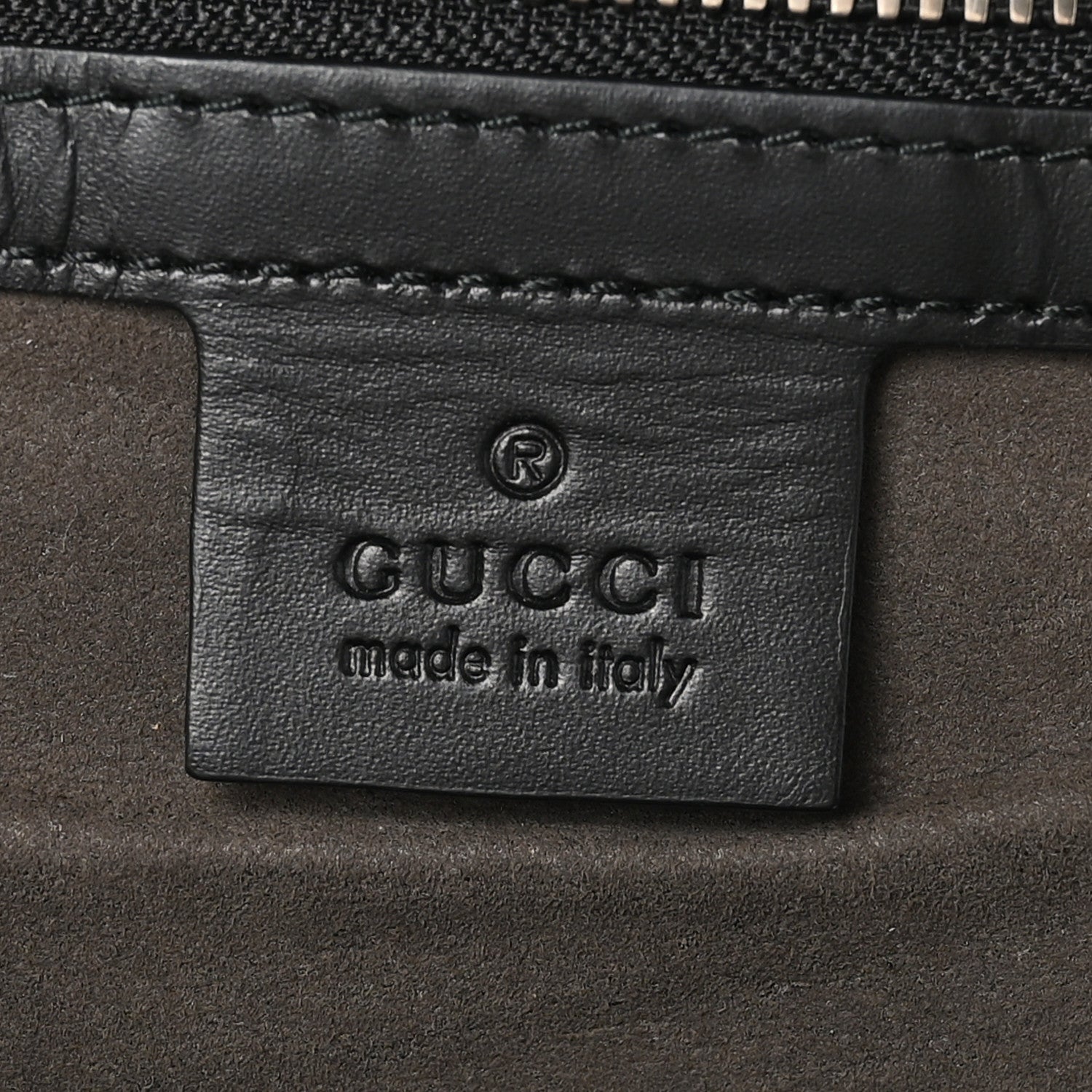 Gucci Guccissima Signature Small Day Backpack Black 6 of 10