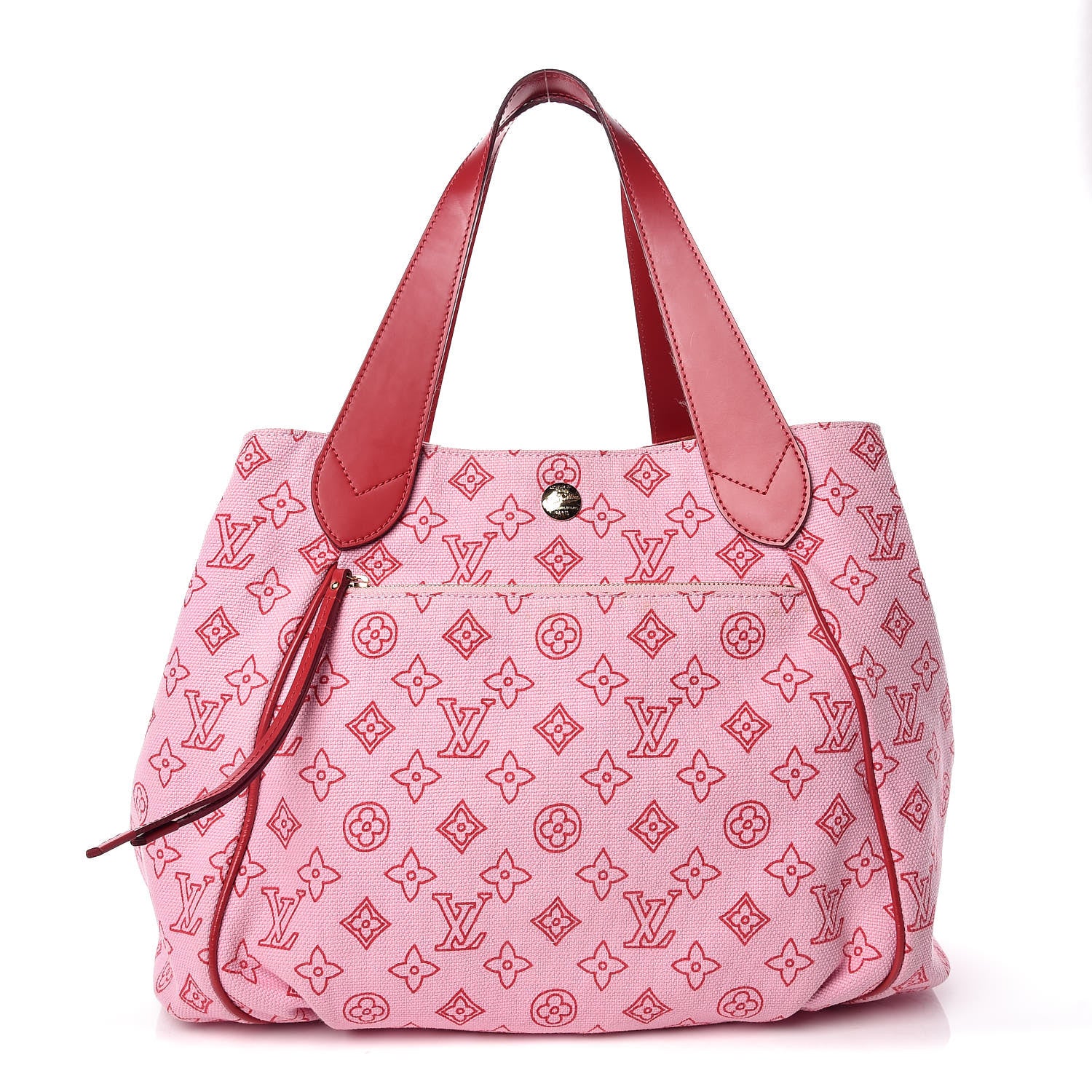 Louis Vuitton Canvas Cabas Ipanema PM Pink 5 of 40