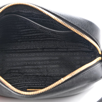 Prada Vitello Phenix Camera Bag Black 5 of 10