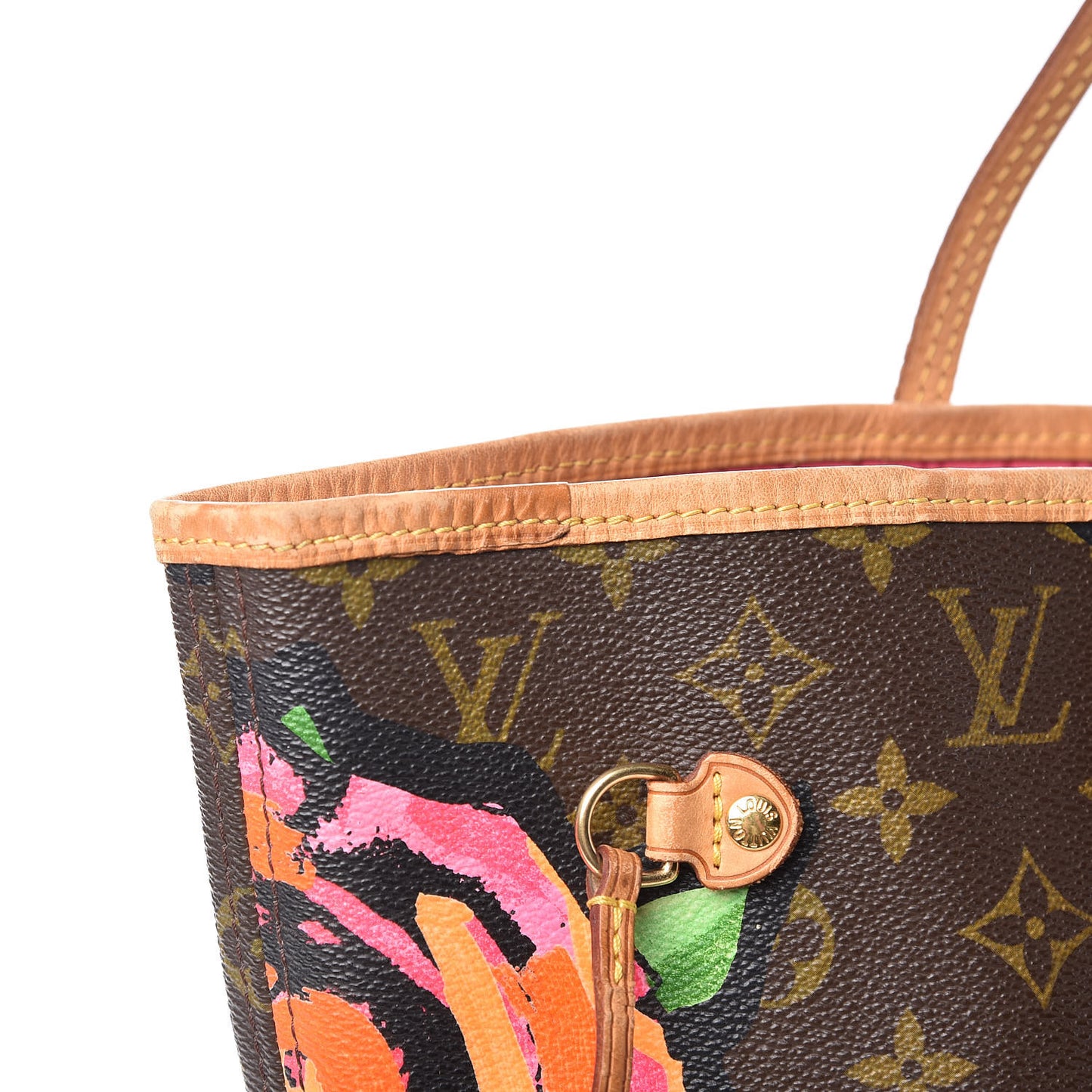 Monogram Roses Neverfull MM