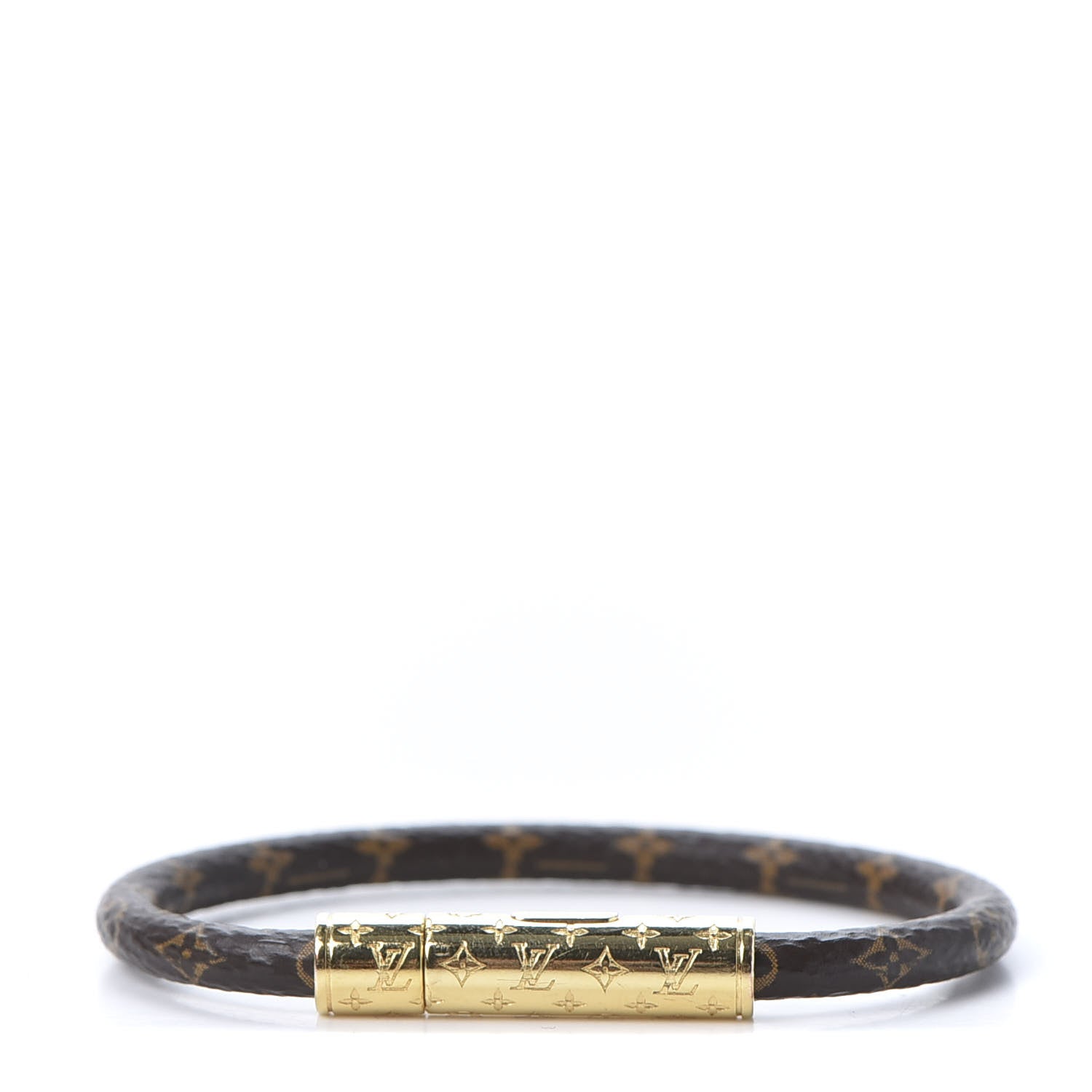 Louis Vuitton Monogram LV Confidential Bracelet 17 1 of 4