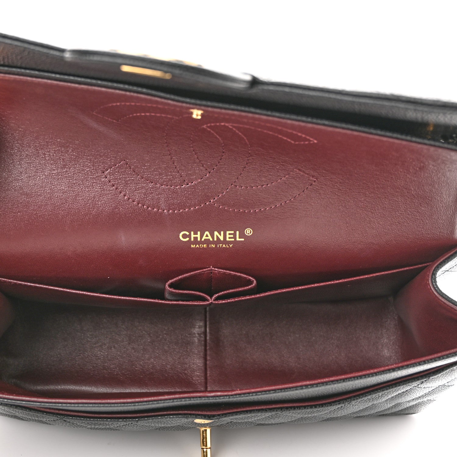 Chanel Caviar Quilted Jumbo Double Flap Black 4 of 9