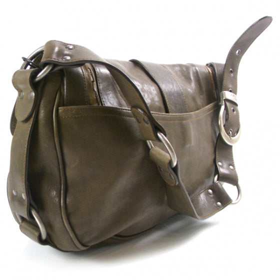 Christian Dior Leather Gaucho Olive Green 3 of 12