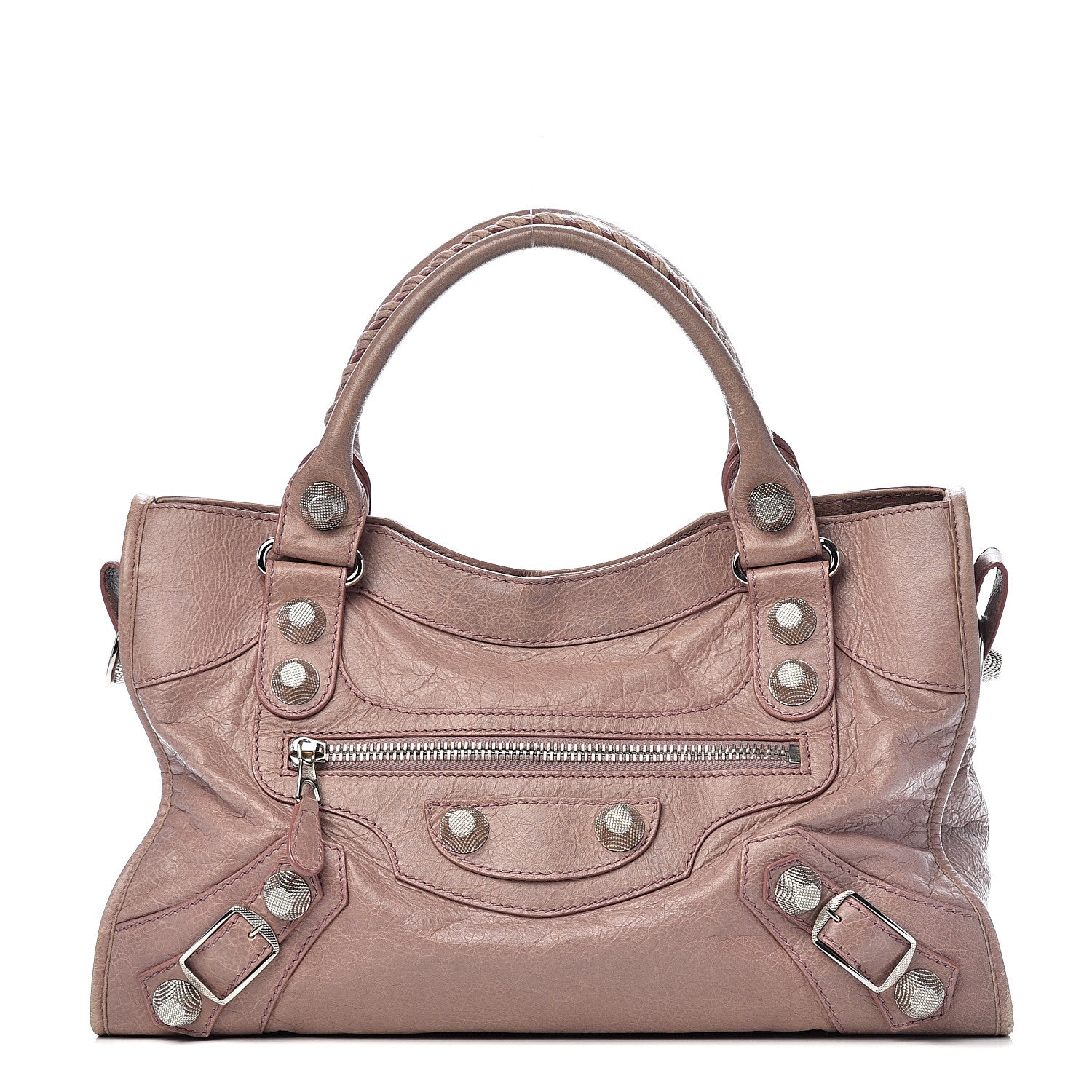 Balenciaga Agneau Giant 12 Silver Hardware City Parme 1 of 11