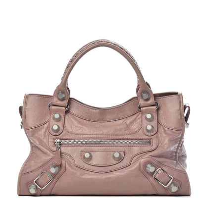 Balenciaga Agneau Giant 12 Silver Hardware City Parme 1 of 11