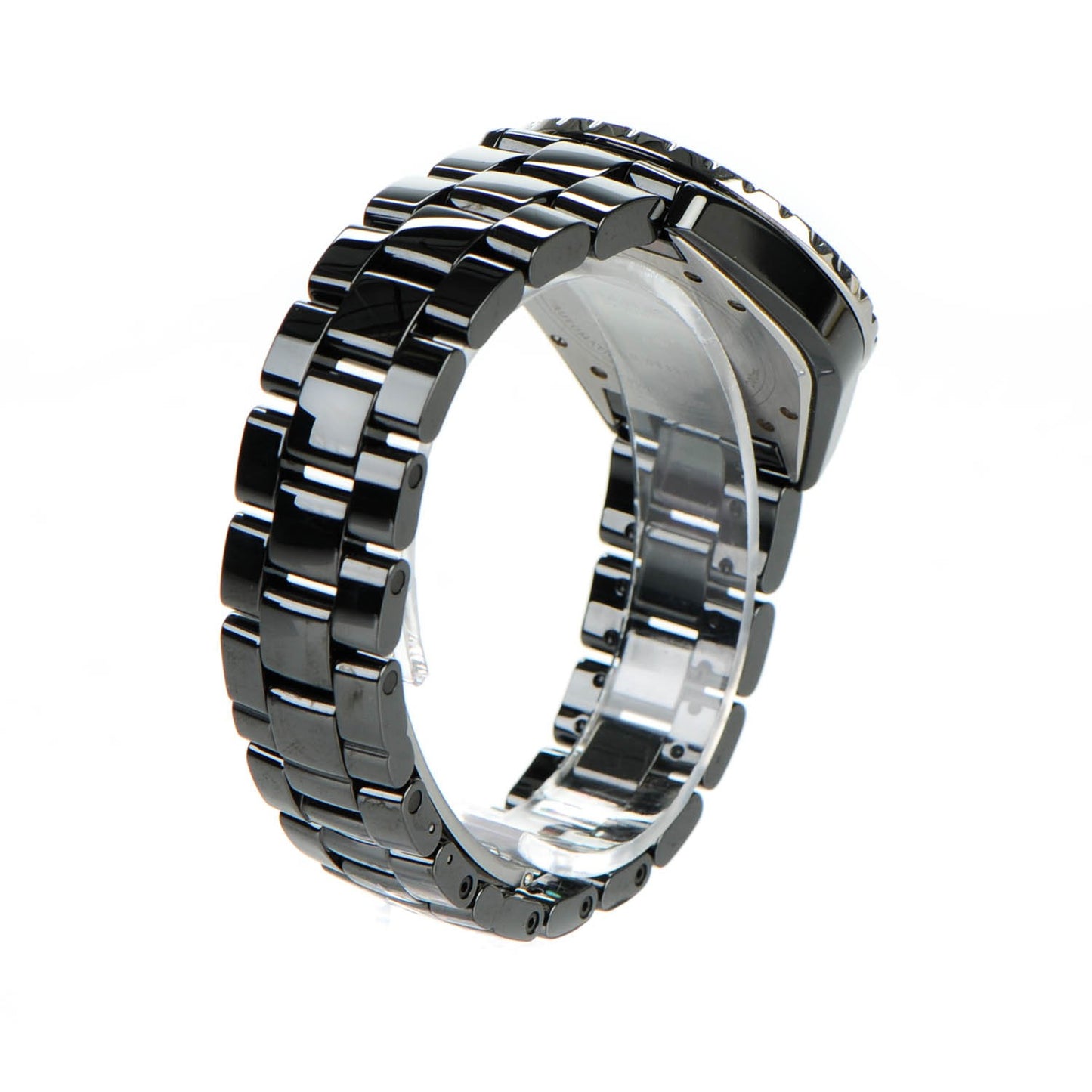 Stainless Steel Ceramic Ruby 38mm J12 Automatic Watch Black