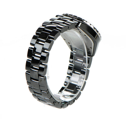 Chanel Stainless Steel Ceramic Ruby 38mm J12 Automatic Watch Black 4 of 7