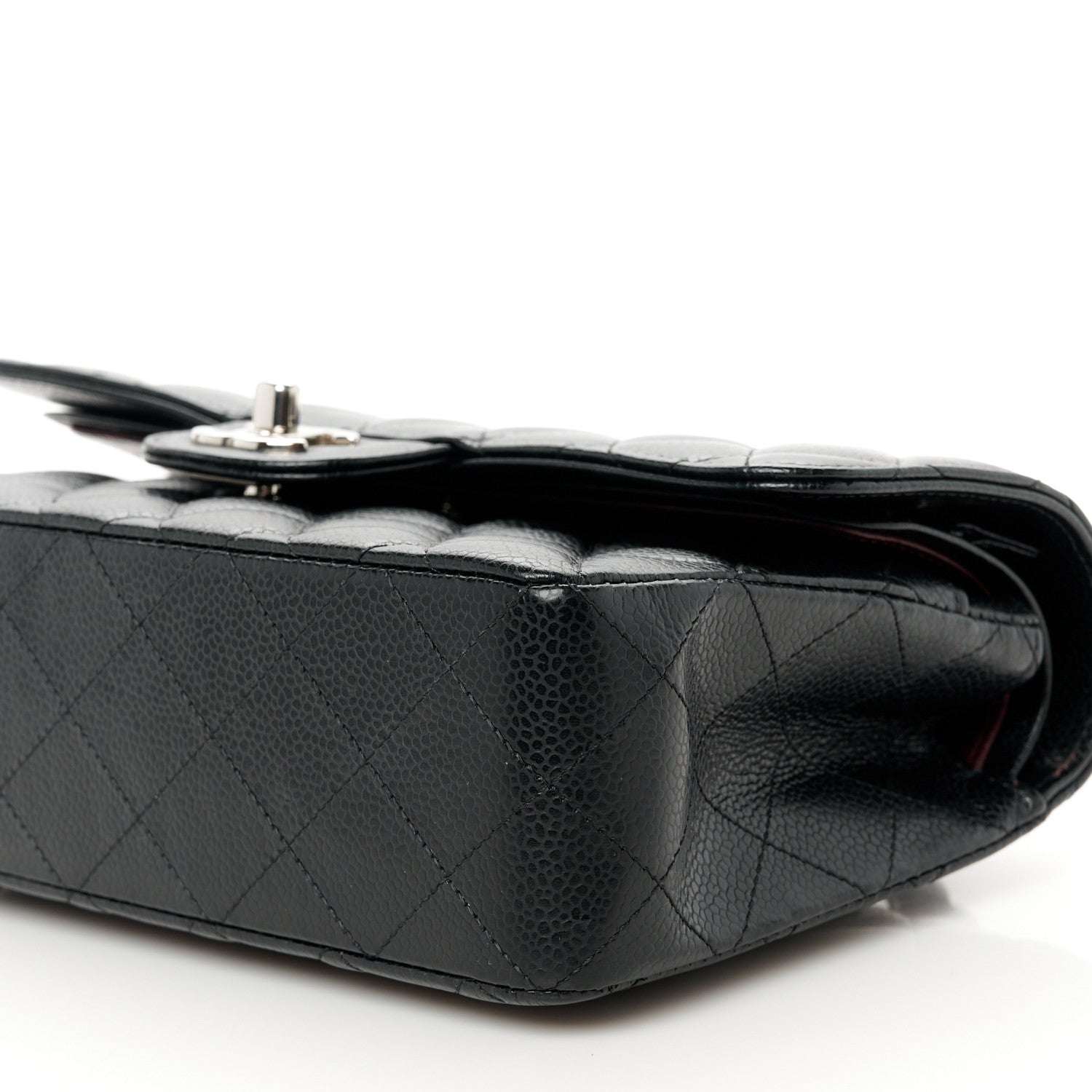 Chanel Caviar Quilted Small Double Flap Black 11 of 12