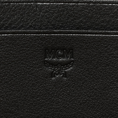 MCM Calfskin Maxi Monogram Fursten Belt Bag Black 6 of 10