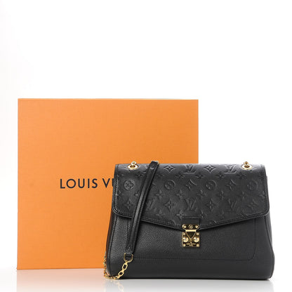 Louis Vuitton Empreinte Saint Germain MM Black 9 of 9