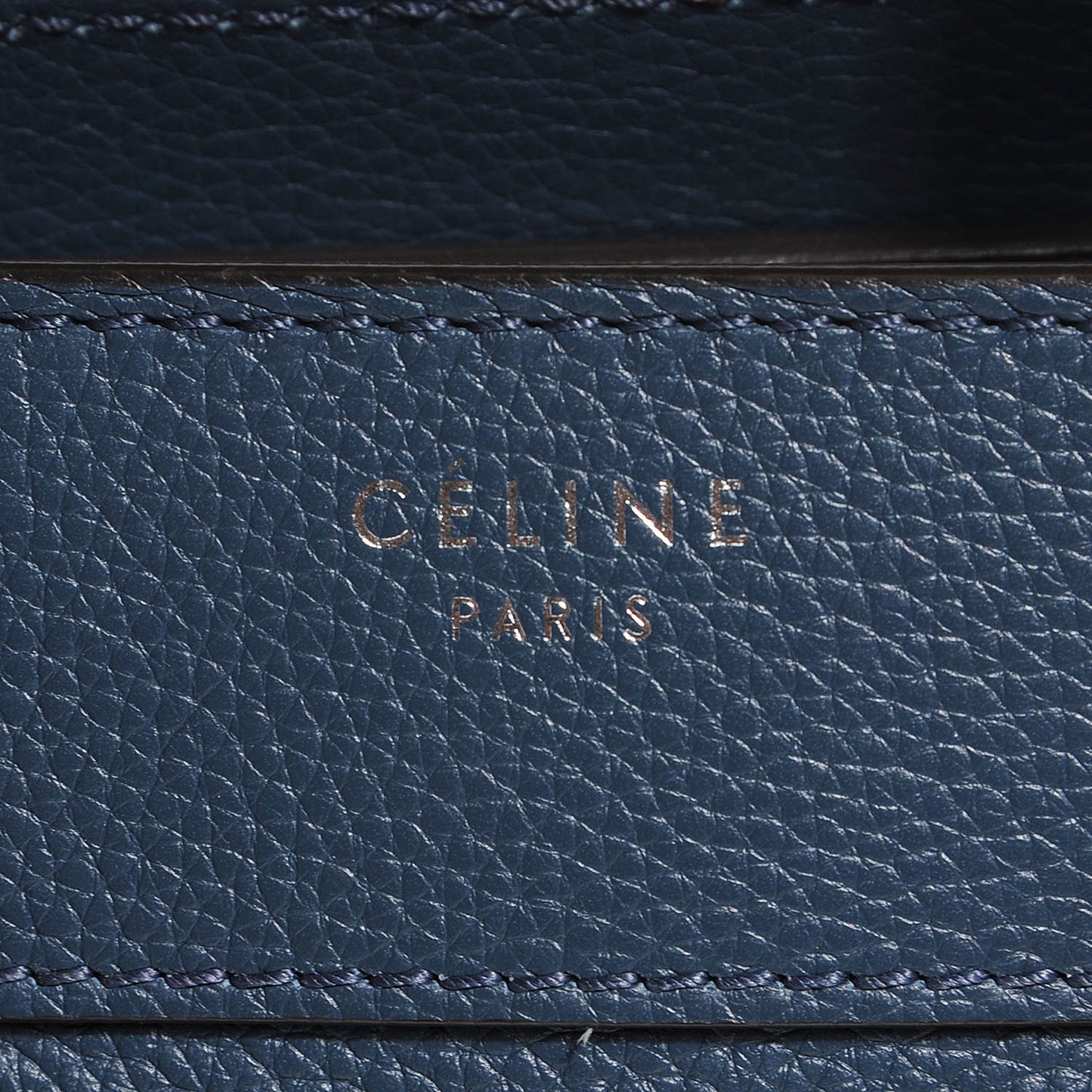 Drummed Calfskin Micro Luggage Orage