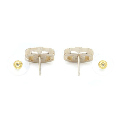 Chanel Metal CC Turnlock Earrings Gold 3 of 5