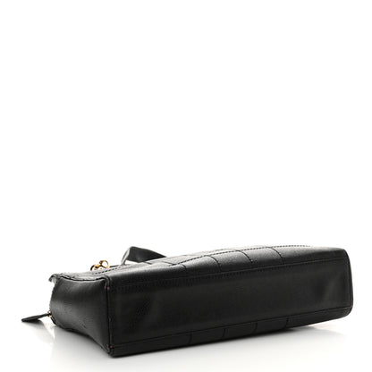 Chanel Caviar Stitched Chocolate Bar Shopping Black 4 of 21