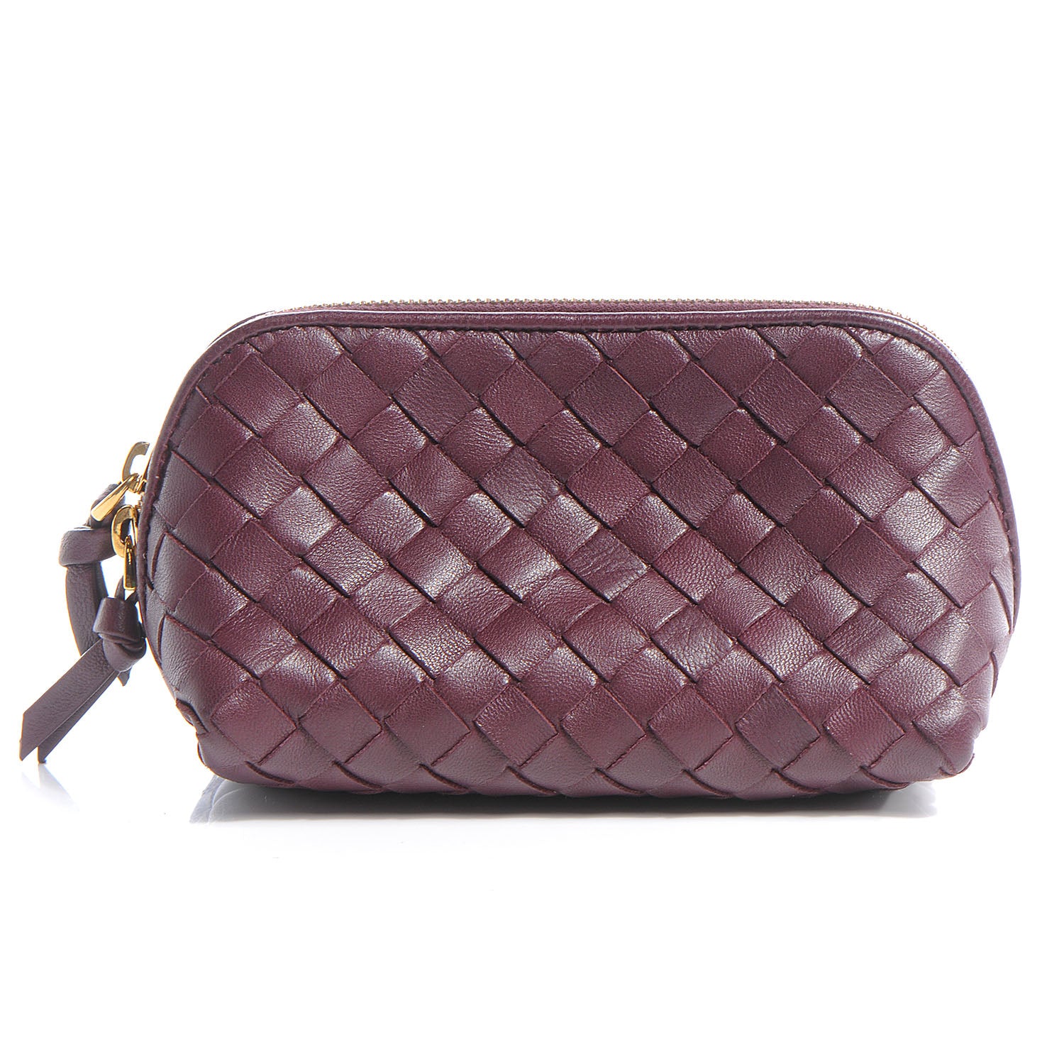 Bottega Veneta Nappa Intrecciato Cosmetic Case Opera 1 of 8