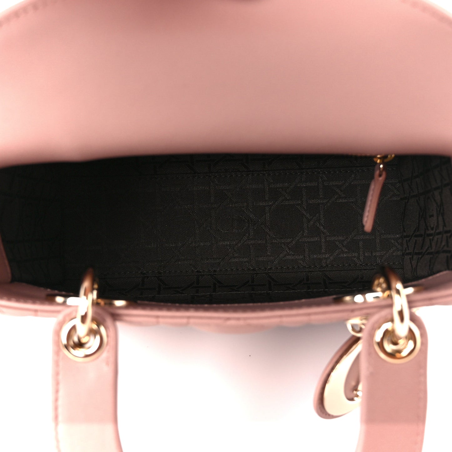 Lambskin Cannage Small My ABC Dior Lady Dior Blush