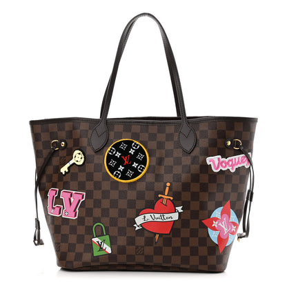 Louis Vuitton Damier Ebene Travel Stickers Neo Neverfull MM 1 of 9