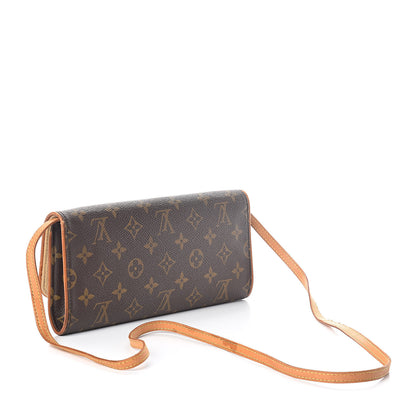 Louis Vuitton Monogram Pochette Twin GM 3 of 9