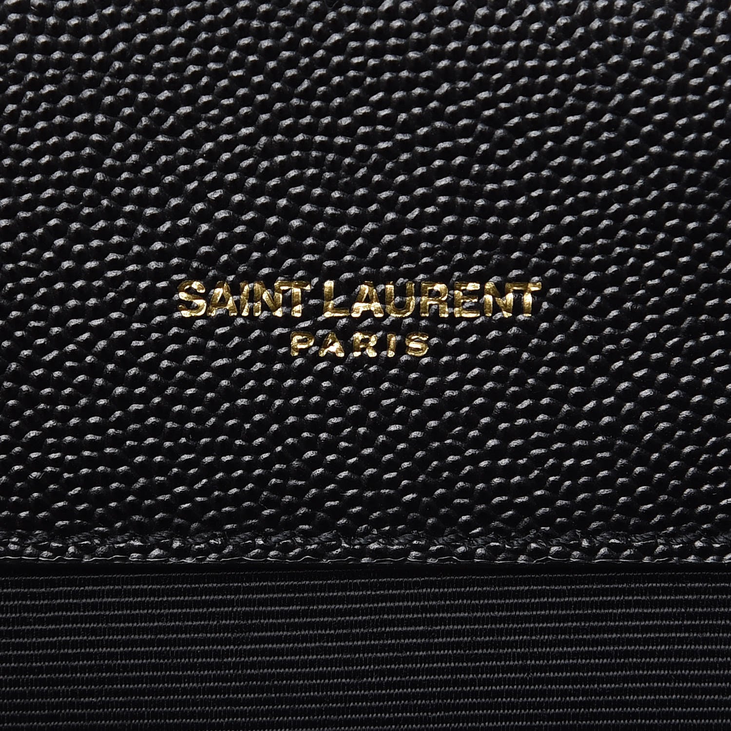 Saint Laurent Grain De Poudre Textured Mixed Matelasse Triquilt Small Monogram Satchel Black 6 of 9