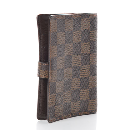 Louis Vuitton Damier Ebene Small Ring Agenda Cover 2 of 5