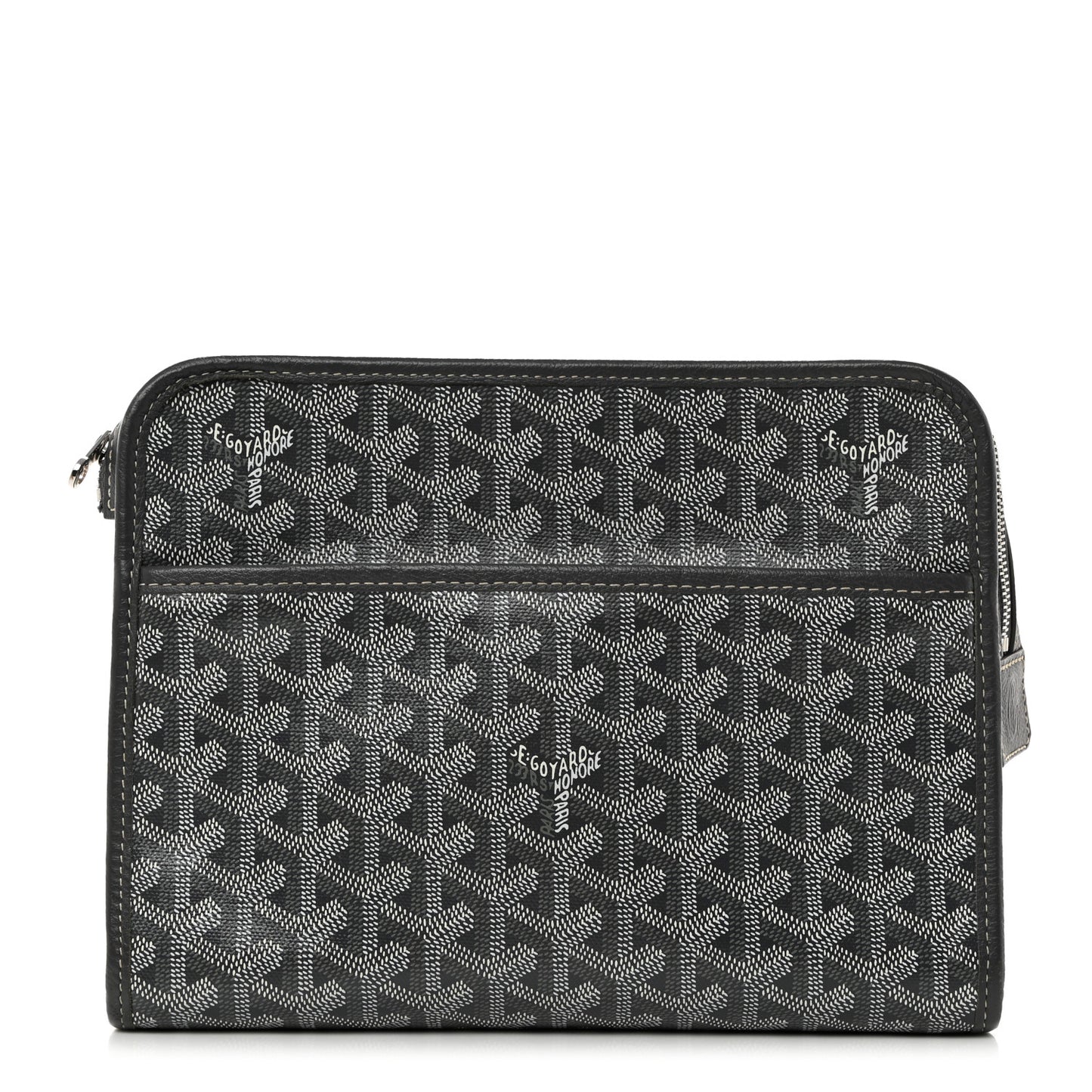 Goyardine Jouvence MM Toiletry Pouch Grey