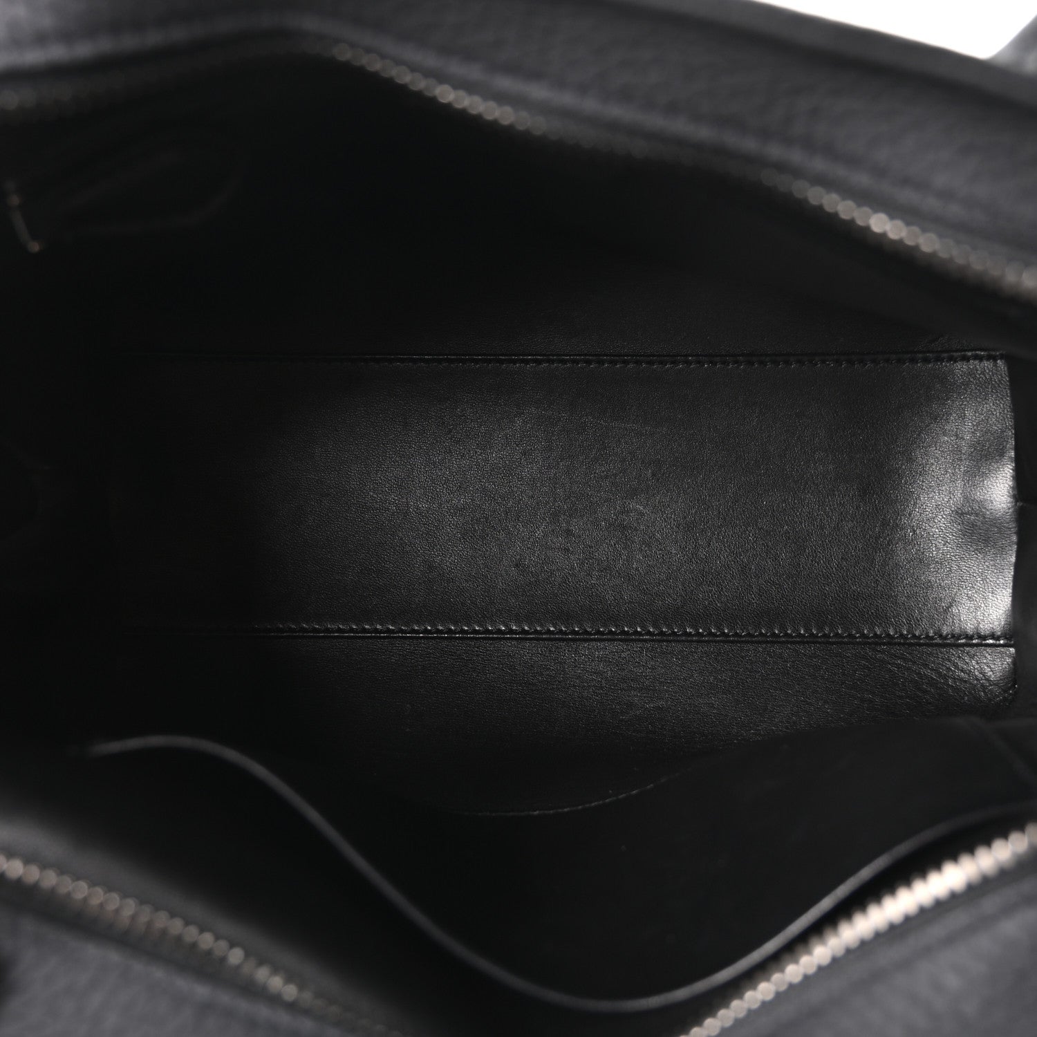 The Row Matte Grained Calfskin Agnes Bag Black 5 of 9