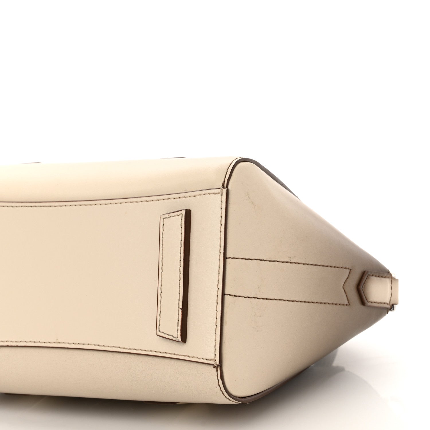 Givenchy Box Calfskin Gradient Mini Lock Antigona Shoulder Bag Brown Beige 9 of 10