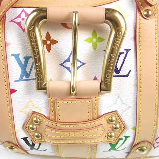 Louis Vuitton Monogram Multicolor Theda GM White 7 of 9