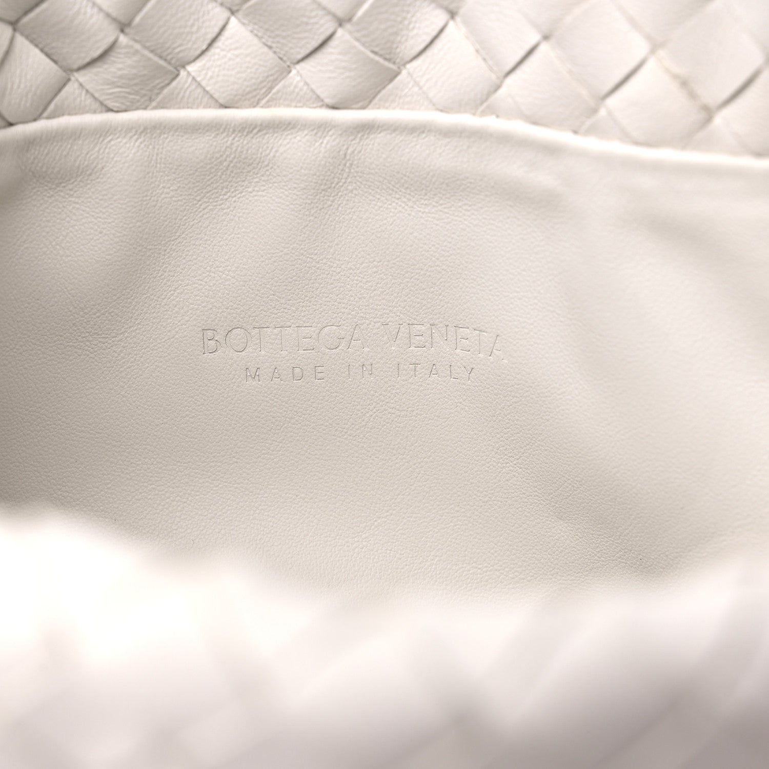 Bottega Veneta Nappa Intrecciato Small Bulb White 6 of 10