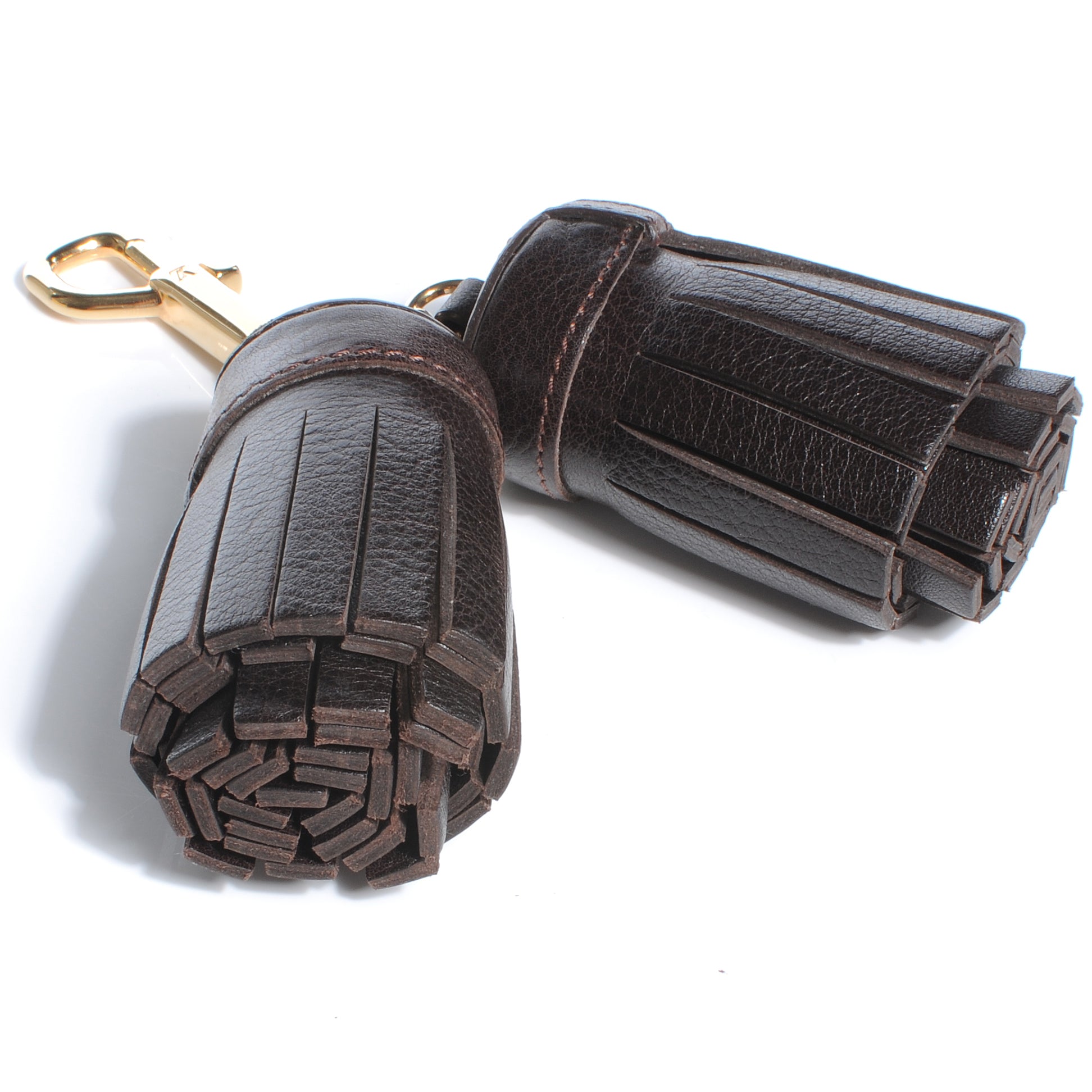 Louis Vuitton Calfskin Circus Bag Charm Marron 3 of 4