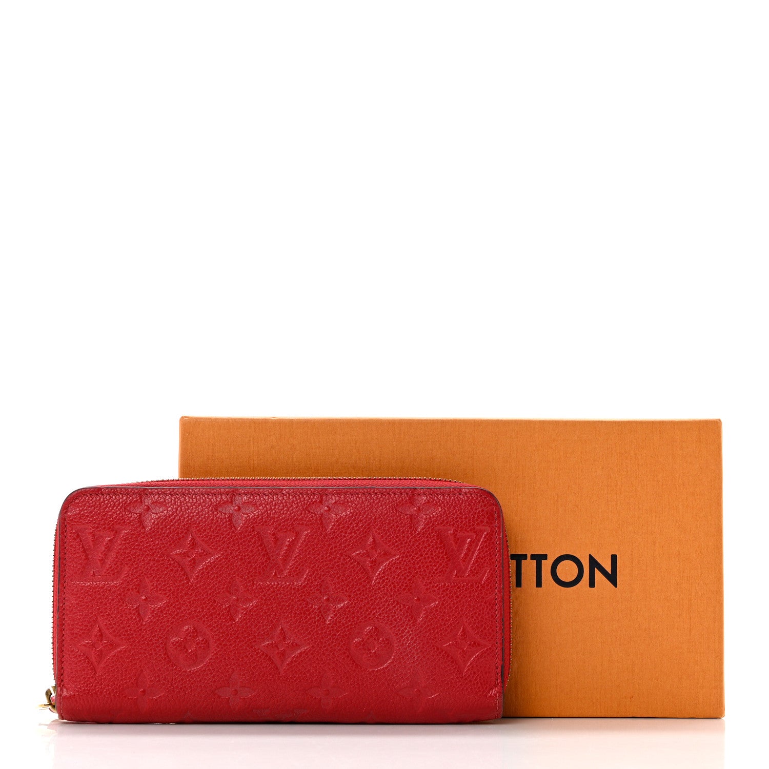 Louis Vuitton Empreinte Zippy Wallet Cherry 11 of 11