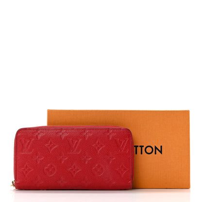 Louis Vuitton Empreinte Zippy Wallet Cherry 11 of 11
