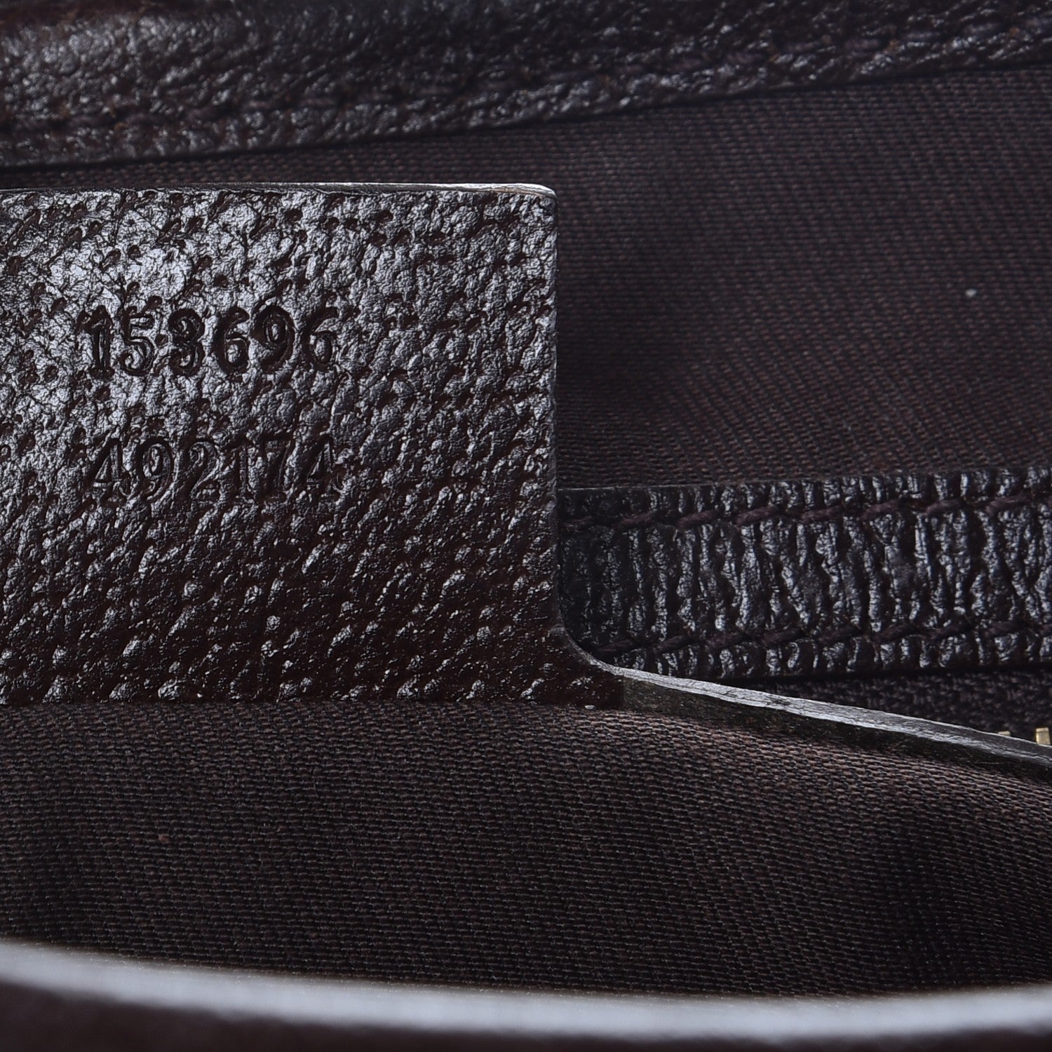 Gucci Monogram Web Jackie O Hobo Dark Brown 7 of 9