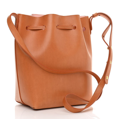 Mansur Gavriel Calfskin Mini Bucket Bag Cammello Rosa 3 of 10