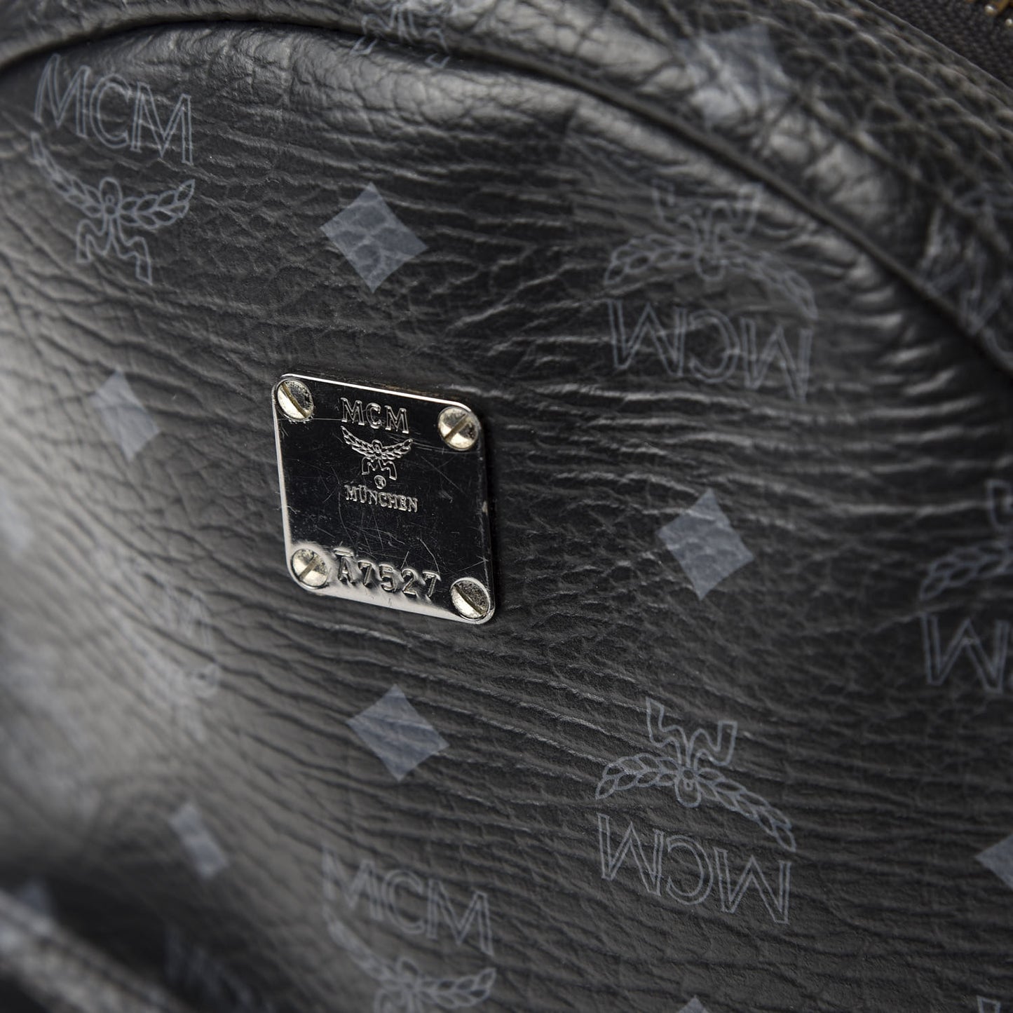 Visetos Small Side Stud Stark Backpack Black