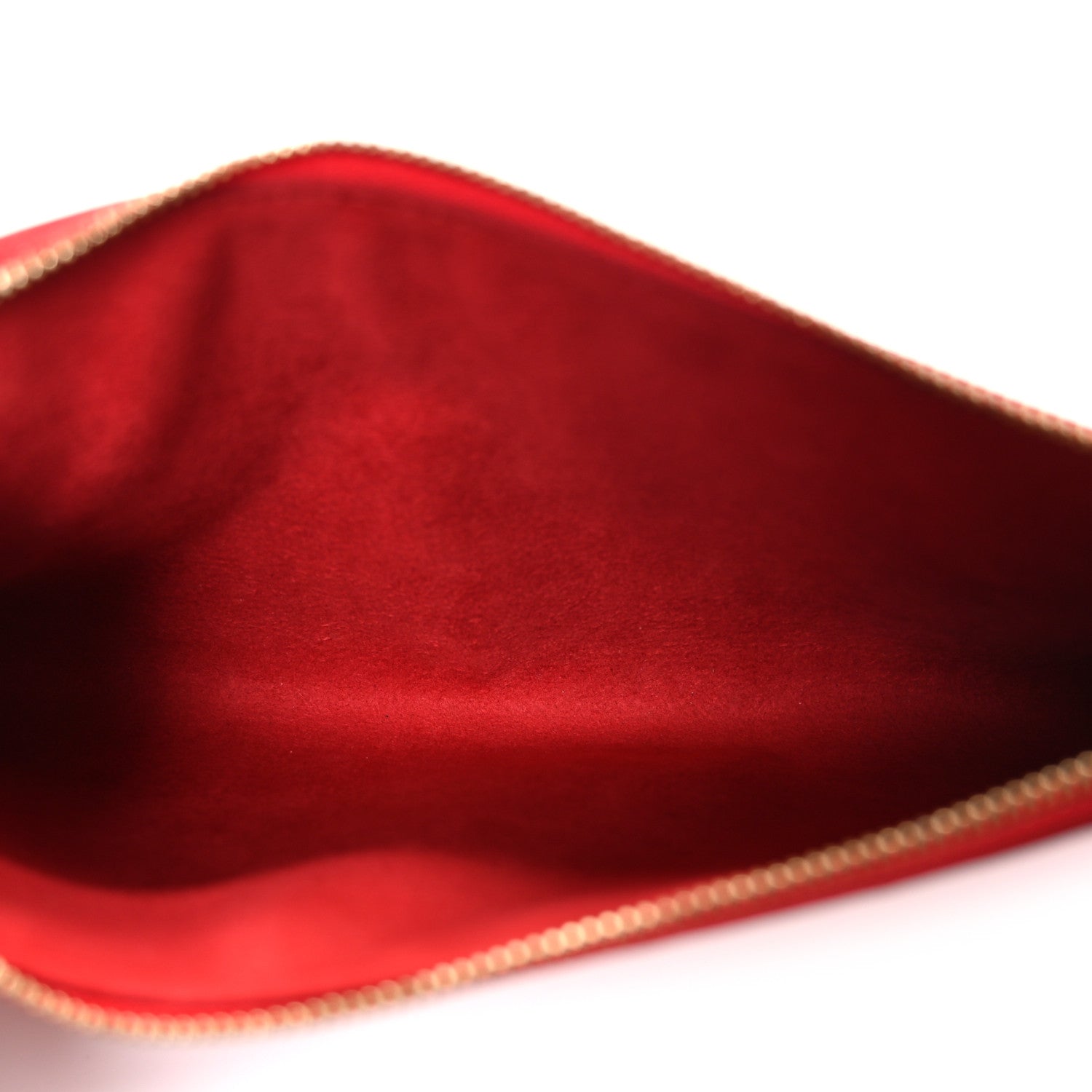 Louis Vuitton エピレザー ポーチ レッド Louis Vuitton Epi Pochette Accessories 24 Castillan Red 1892976