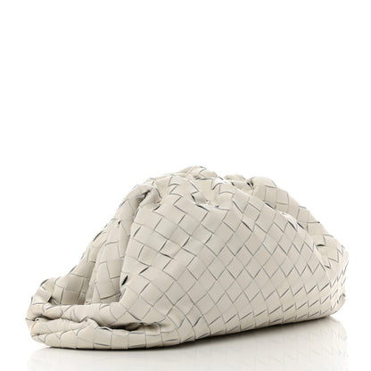 Bottega Veneta Nappa Maxi Intreccio The Pouch Oversized Clutch Plaster 3 of 8
