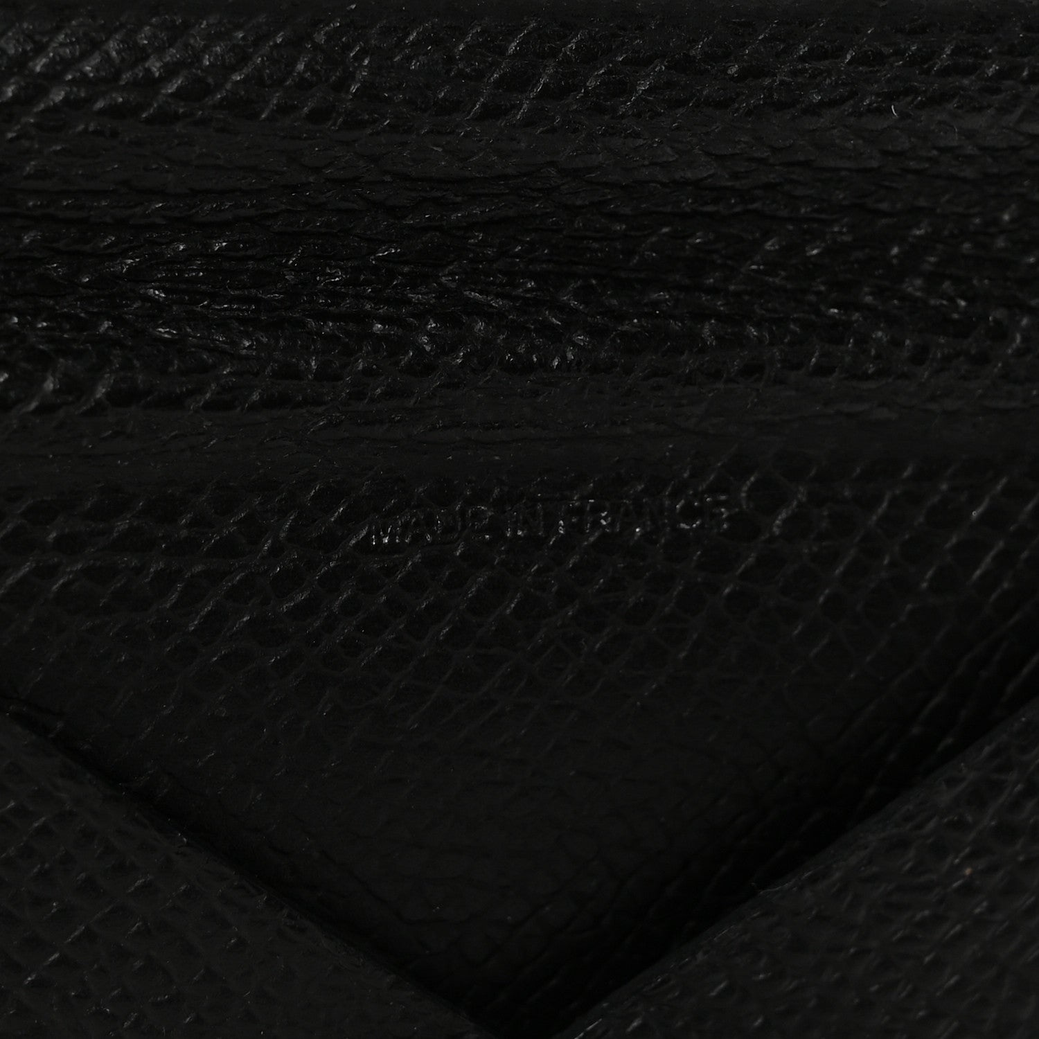 Hermes Epsom Calvi Card Case Black 6 of 7