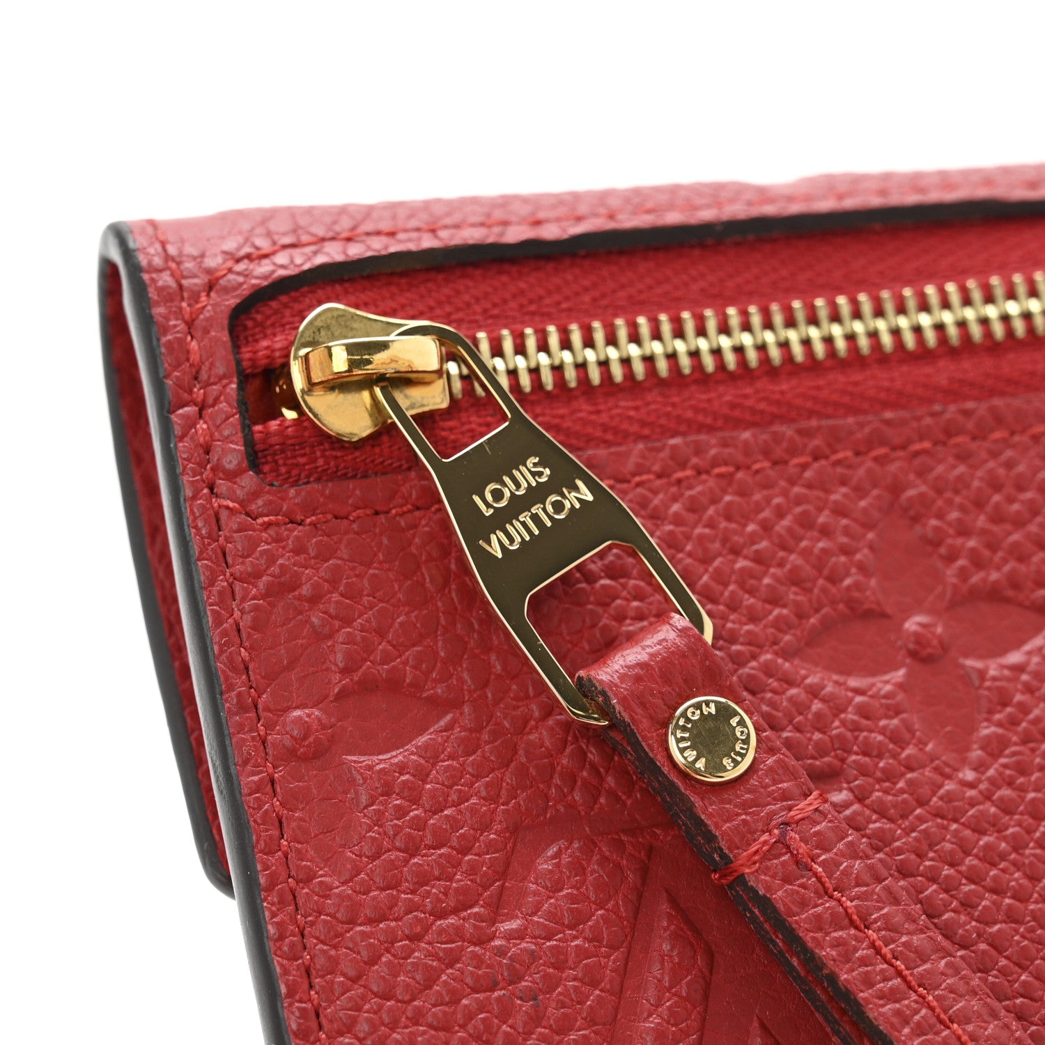 Louis Vuitton Empreinte Key Pouch Cherry 8 of 9