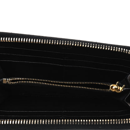 Tom Ford Calfskin Zip Around Wallet Black 4 of 9