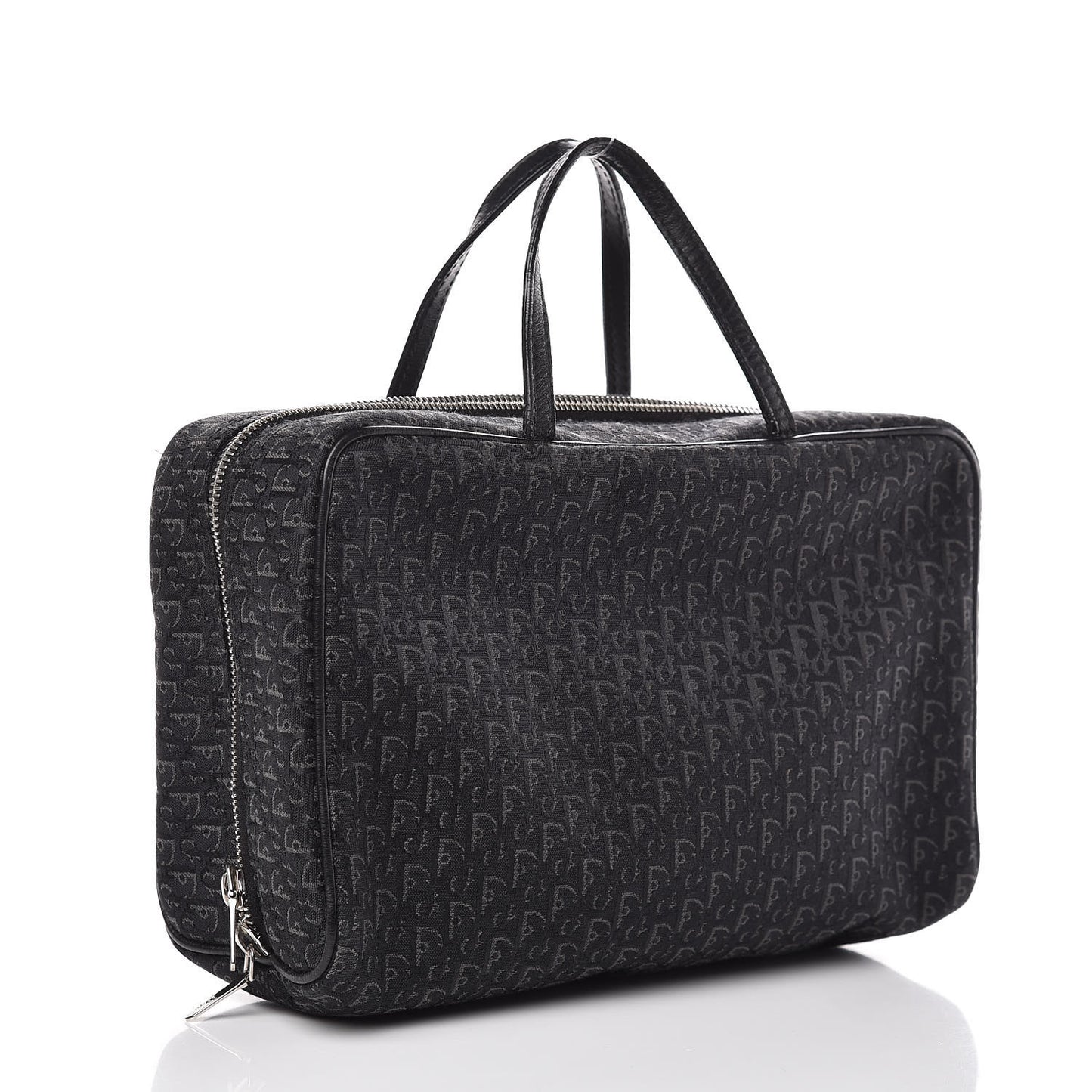Monogram Canvas Travel Pouch Navy Blue