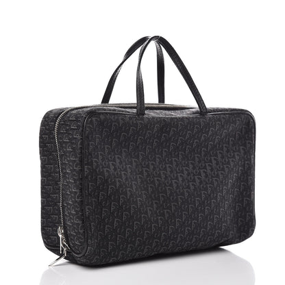 Christian Dior Monogram Canvas Travel Pouch Navy Blue 3 of 11