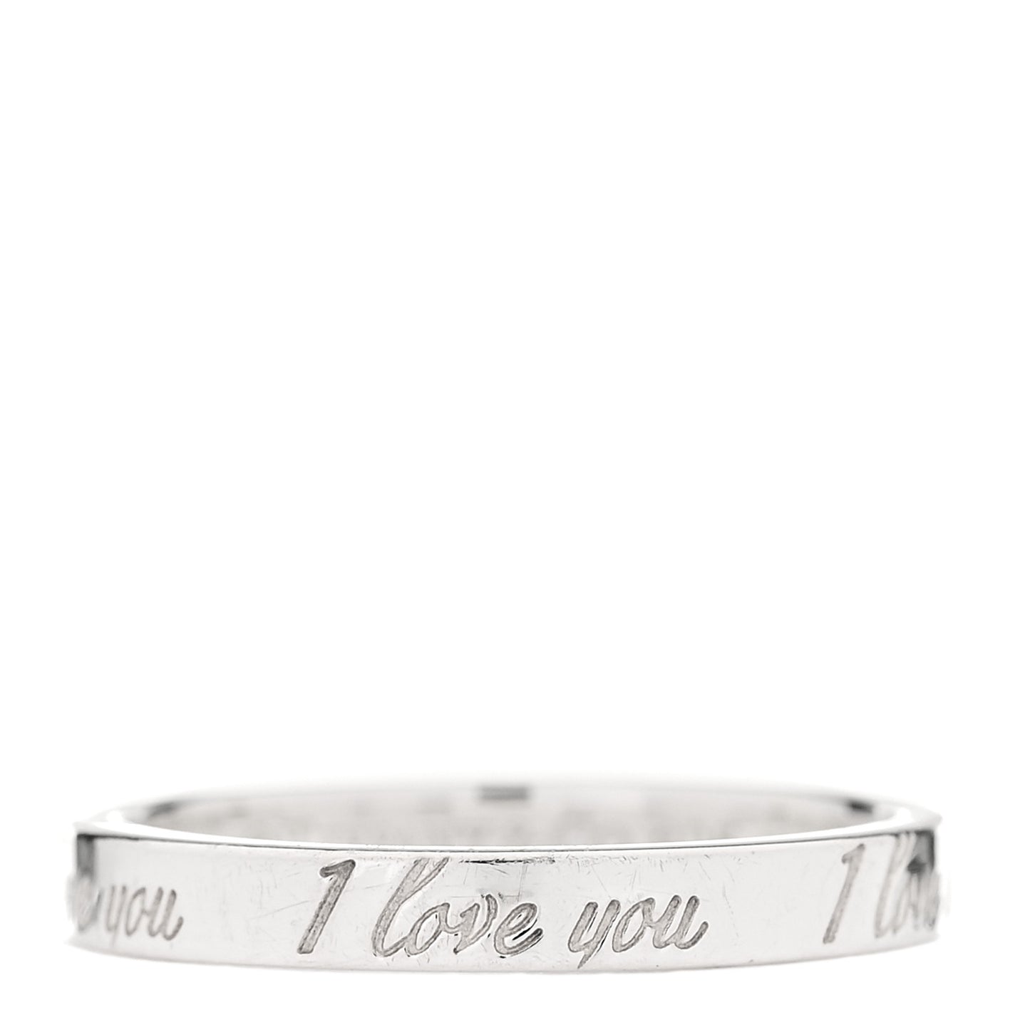 Sterling Silver Narrow Notes Ring 56 7.5