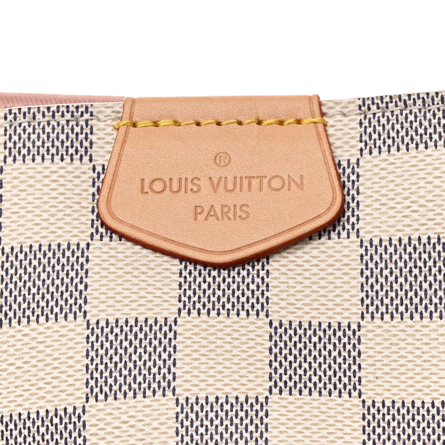 Louis Vuitton Damier Azur Graceful PM Rose Ballerine 7 of 10