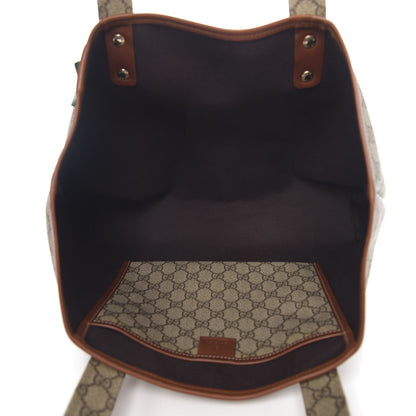 Gucci GG Plus Monogram Medium Signature Web Loop Tote Brown 4 of 12